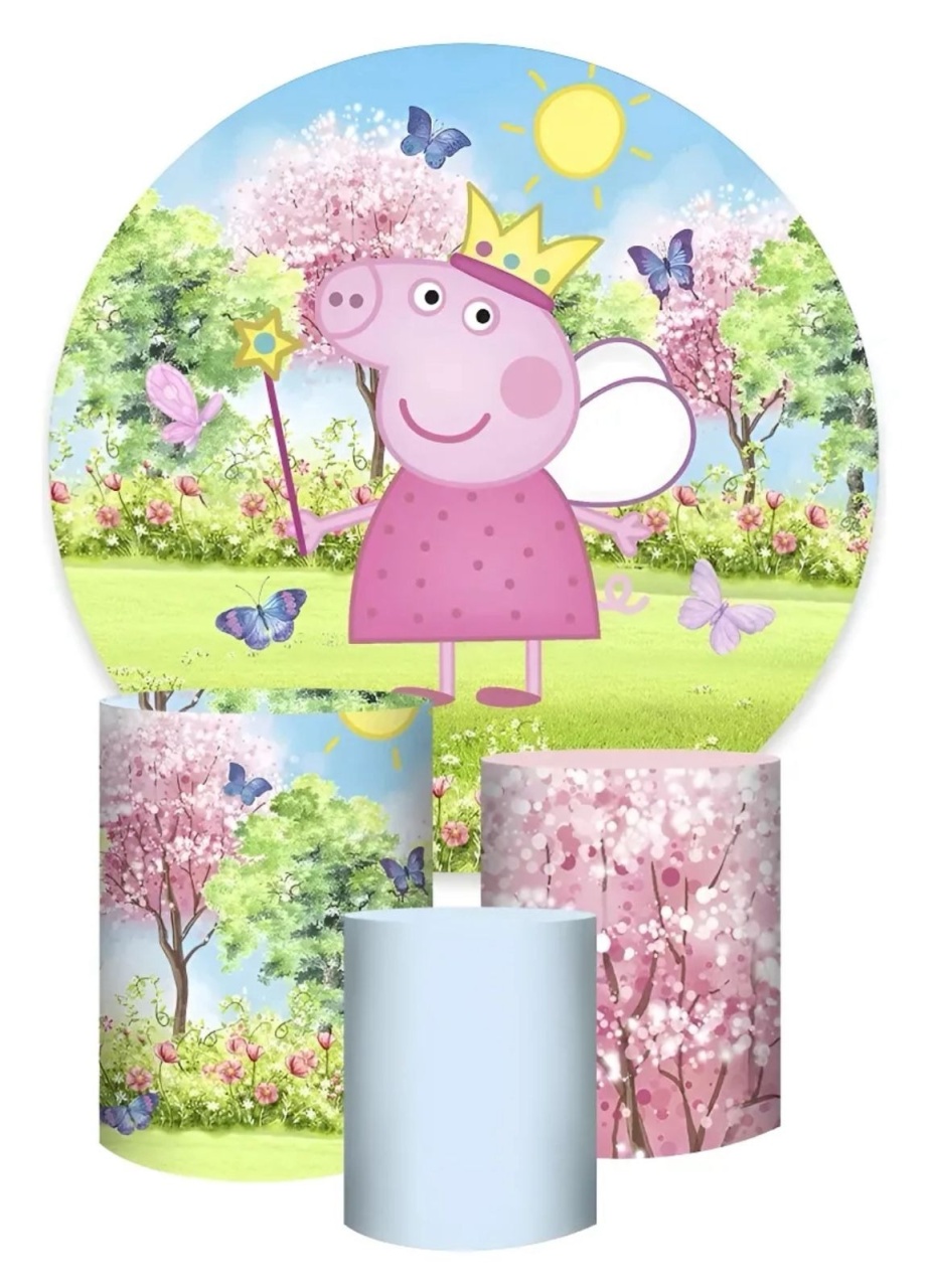 Capas Sublimadas Pepa Pig - Pegue e Monte Flávia Pimentel