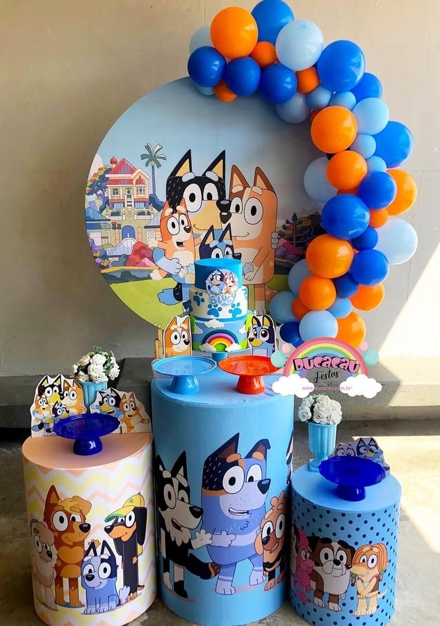 Kit Pegue E Monte Bluey - Ducacau Festas
