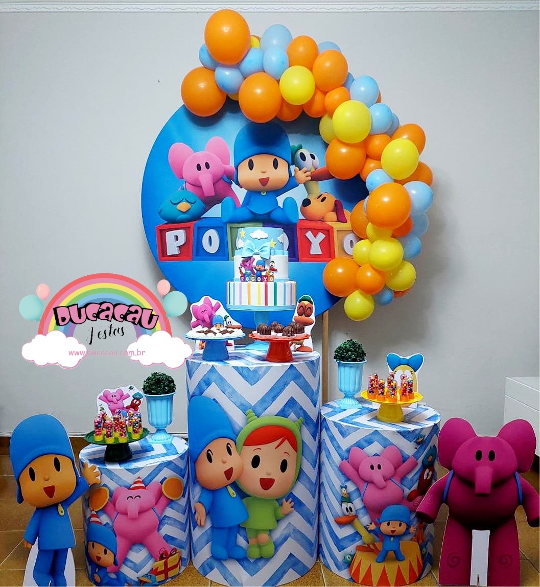 Kit Pegue E Monte Pocoyo - Ducacau Festas