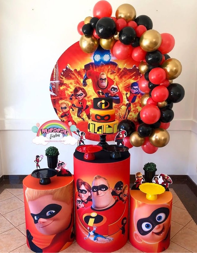 Kit Pegue E Monte Os Incríveis - Ducacau Festas