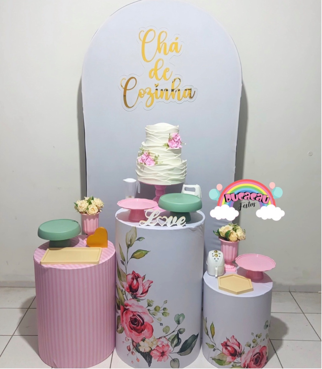 Kit Pegue E Monte Chá de Cozinha Ii - Ducacau Festas