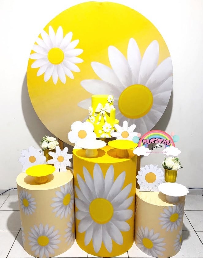 Kit Pegue E Monte Margaridas I - Ducacau Festas