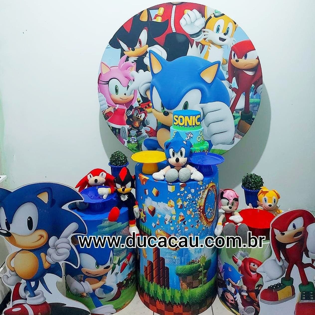 Kit Pegue E Monte Sonic Tradicional - Ducacau Festas
