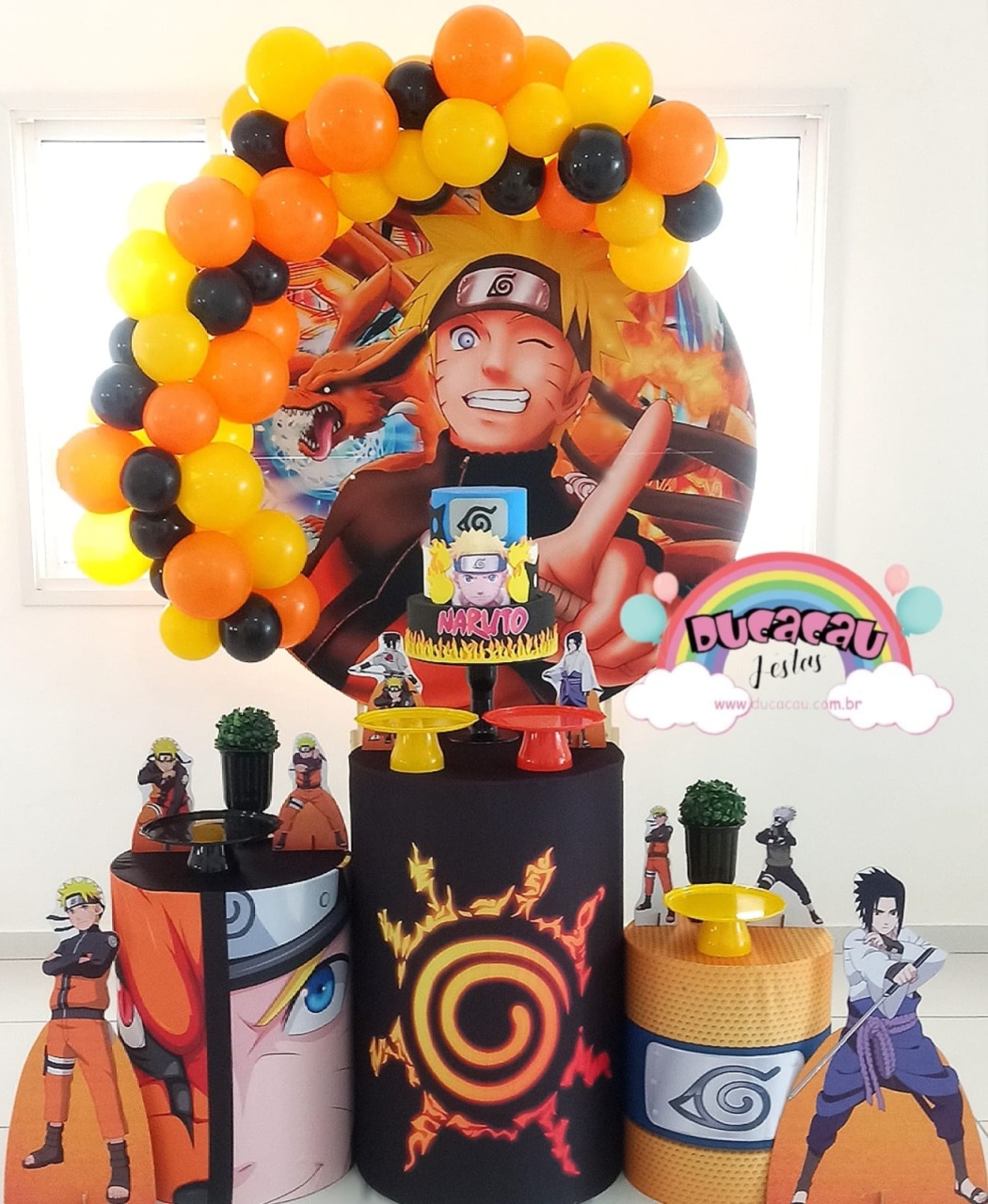 Kit Pegue E Monte Naruto - Ducacau Festas