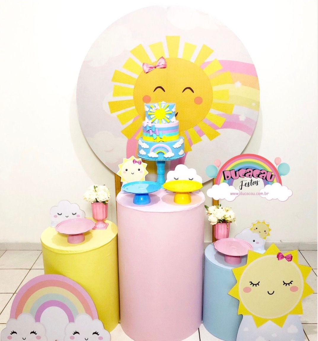 Kit Pegue E Monte Solzinho Menina - Ducacau Festas