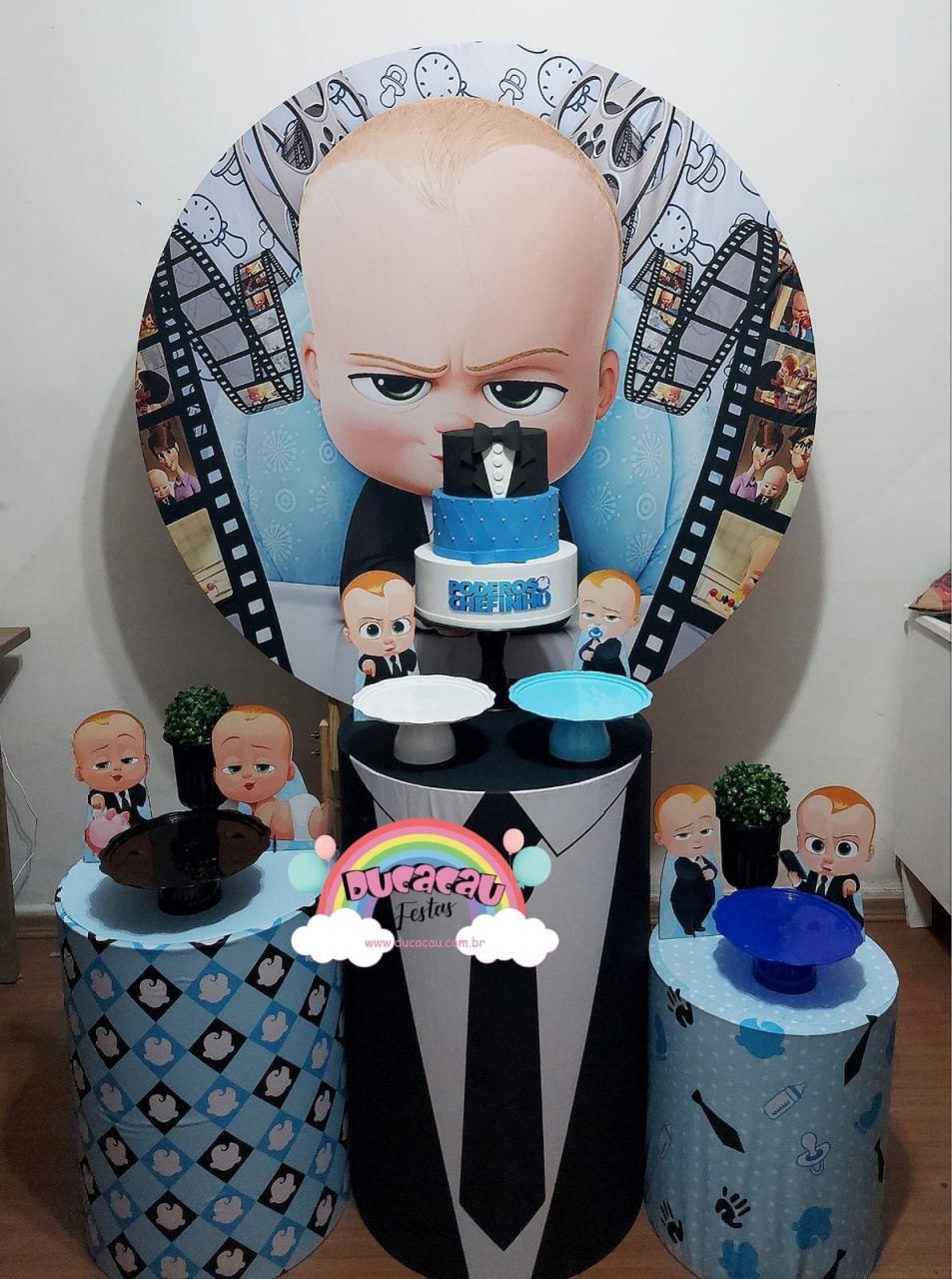 Kit Pegue E Monte Poderoso Chefinho - Ducacau Festas