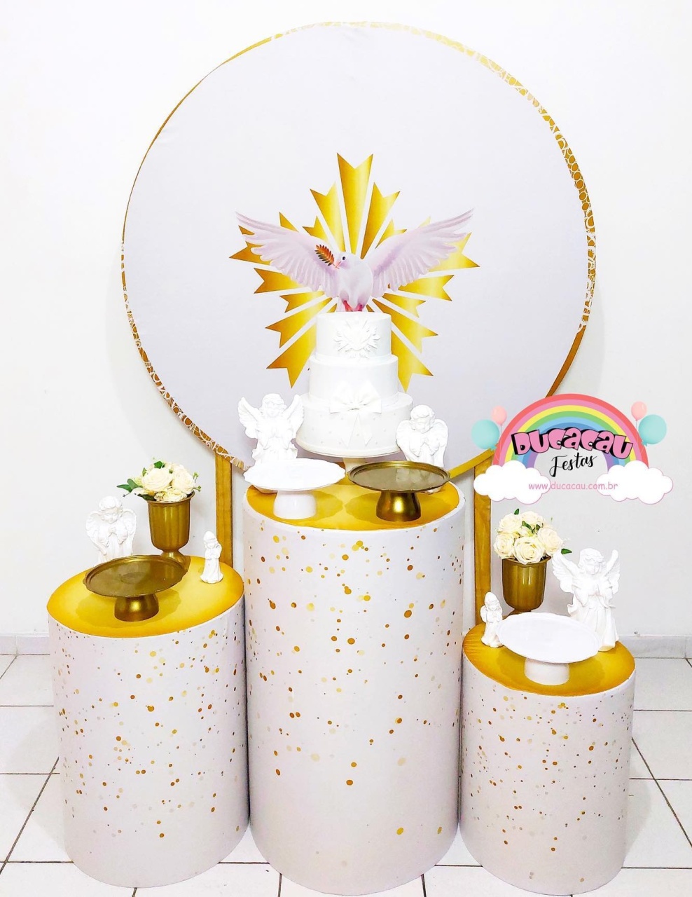 Kit Pegue E Monte Batizado 2 - Ducacau Festas