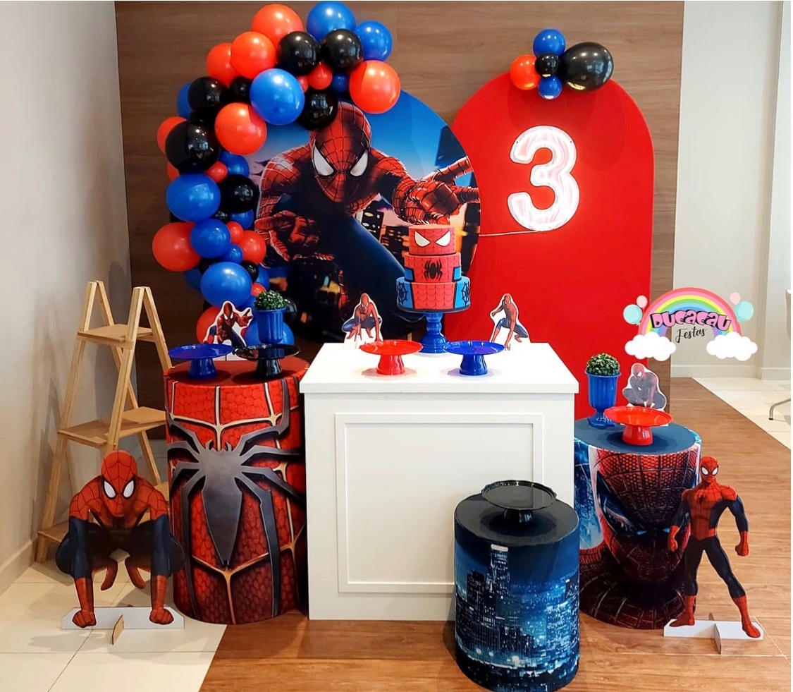 Kit Pegue E Monte Homem Aranha - Versão Maior - Ducacau Festas