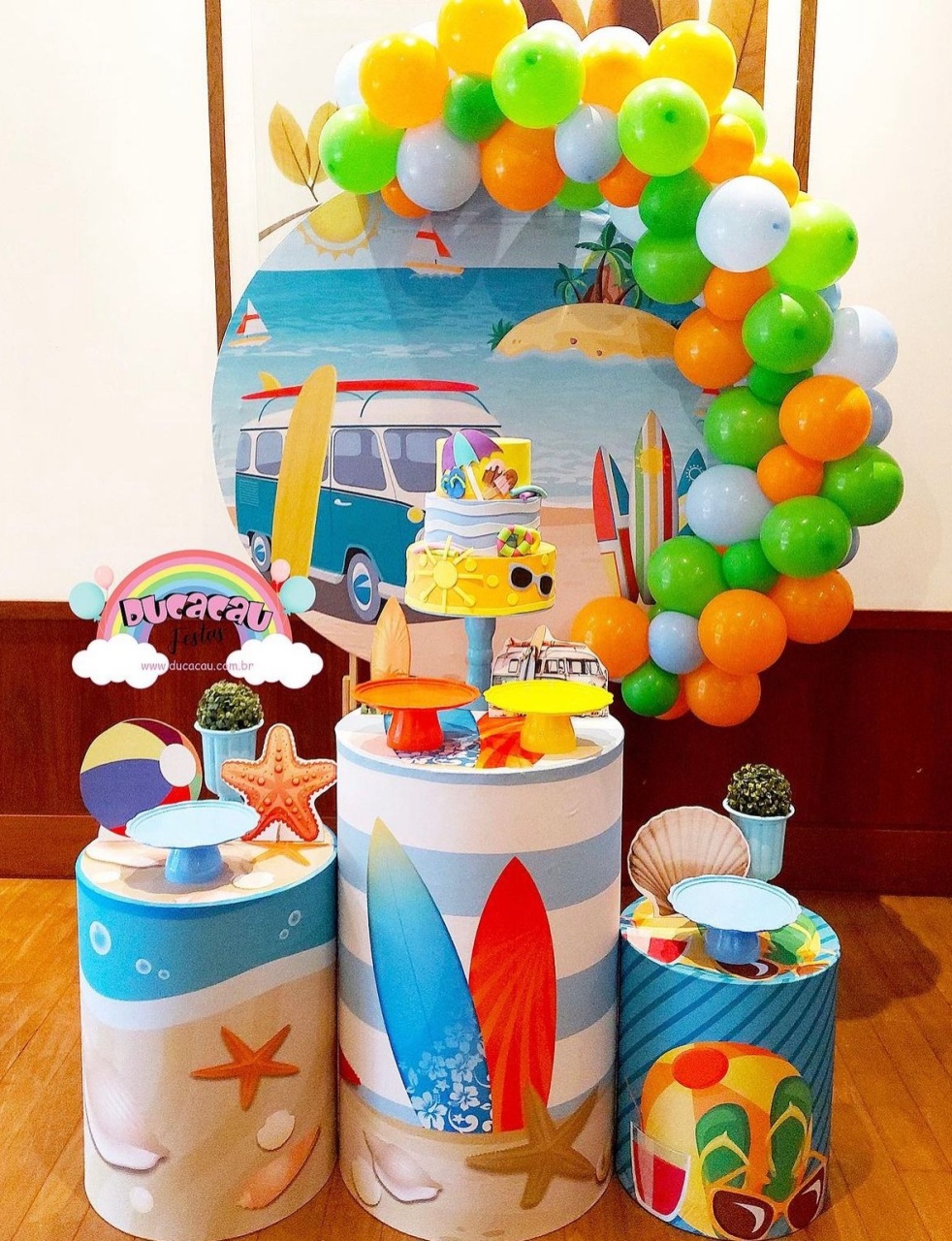 Kit Pegue E Monte Praia - Ducacau Festas