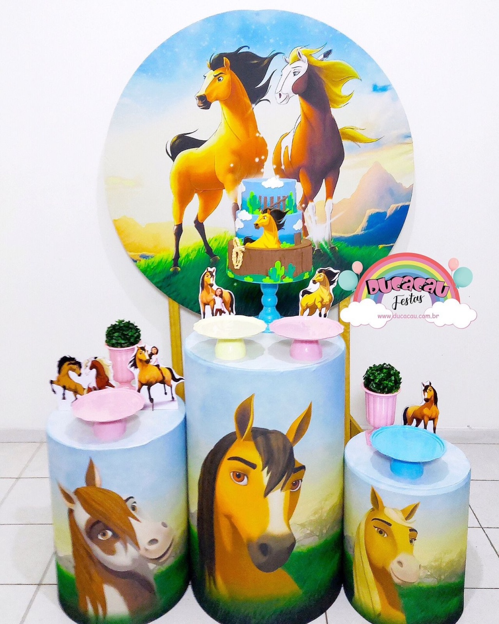 Kit Pegue E Monte Spirit - Ducacau Festas