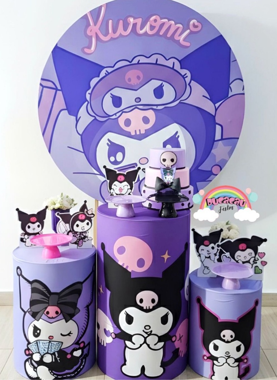 Kit Pegue E Monte Kuromi - Ducacau Festas