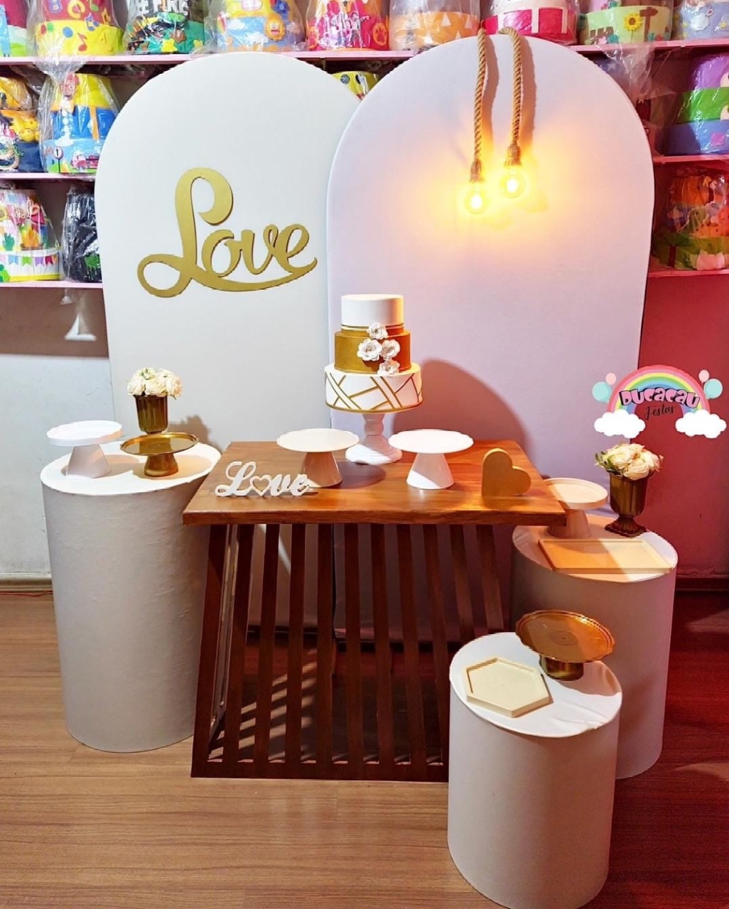 Kit Pegue E Monte Casamento - Versão Maior - Ducacau Festas