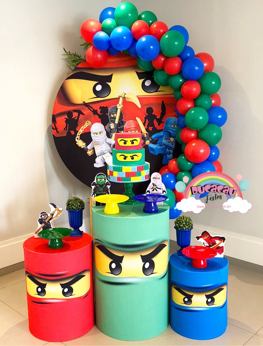 Kit Pegue E Monte Lego Ninjago - Ducacau Festas