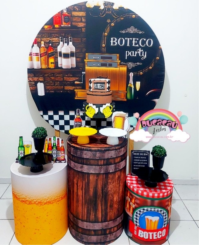 Kit Pegue E Monte Boteco - Ducacau Festas