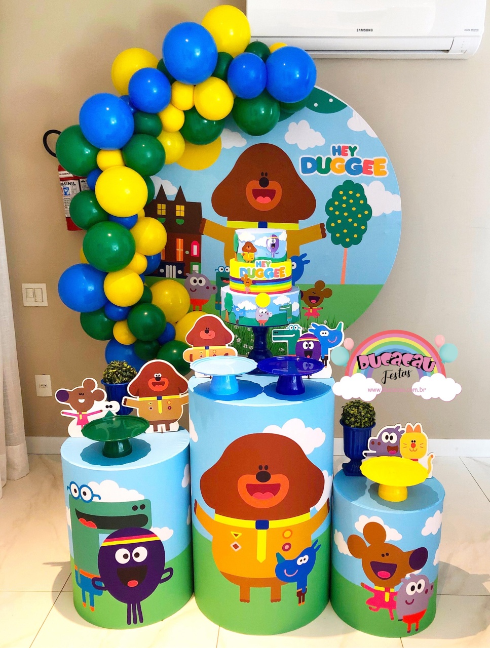 Kit Pegue E Monte Hey Duggee - Ducacau Festas