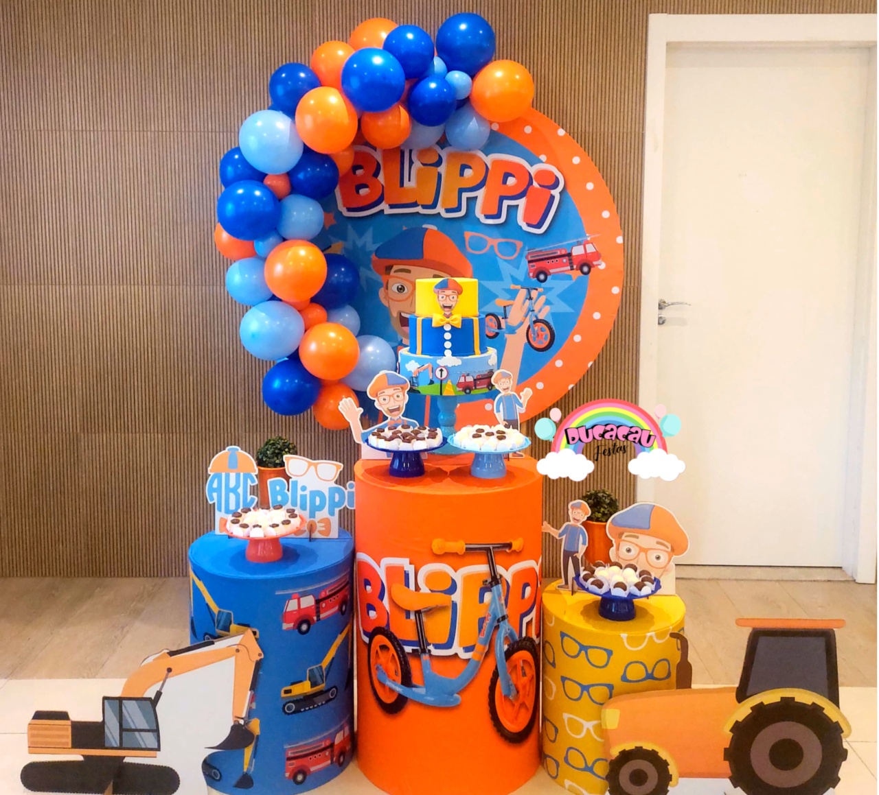 Kit Pegue E Monte Blippi - Ducacau Festas