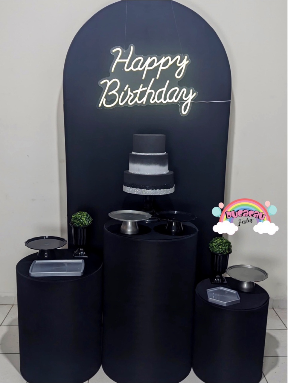 Kit Pegue E Monte Preto E Prata - Ducacau Festas