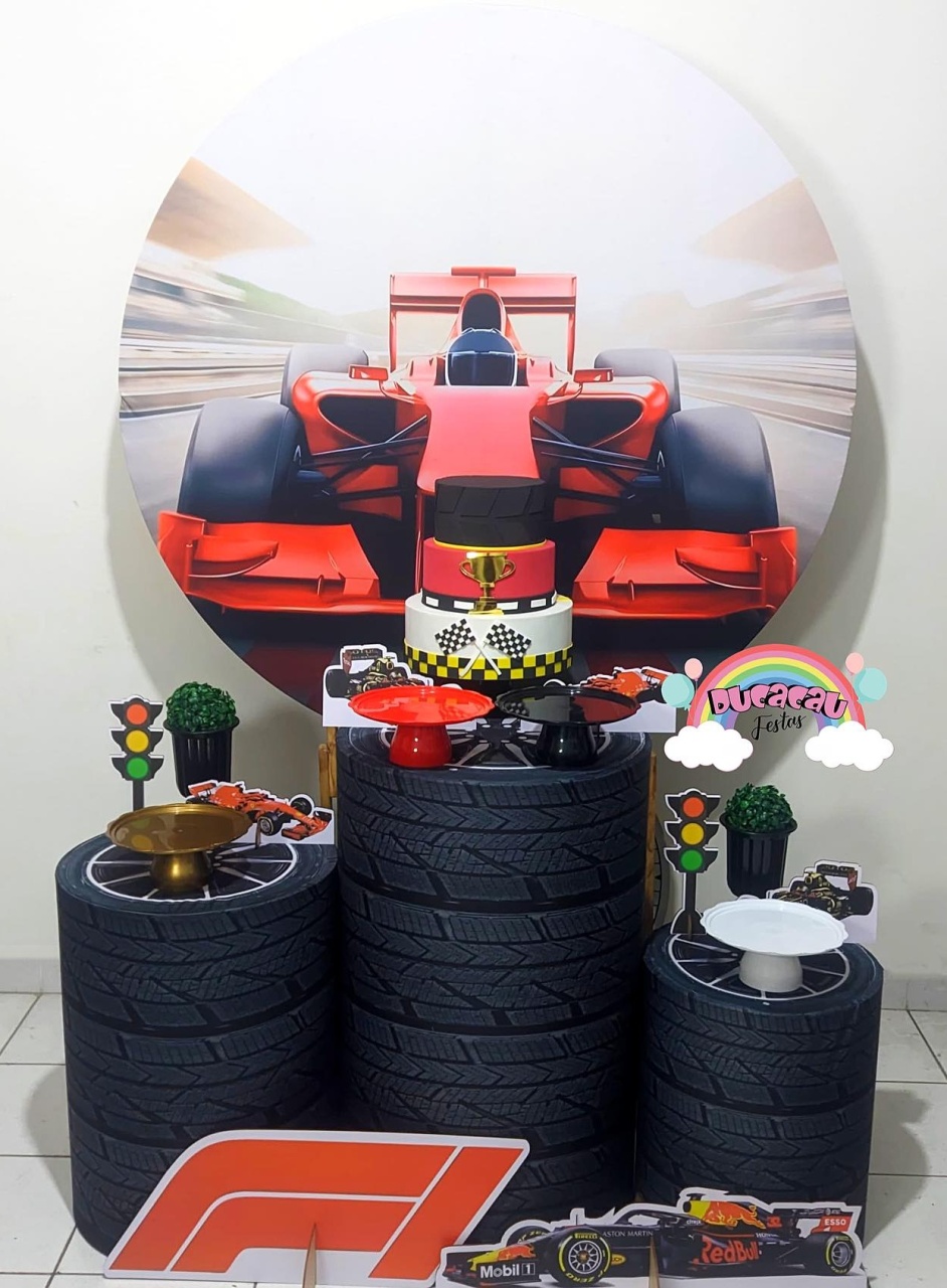 Kit Pegue E Monte Fórmula 1 - Ducacau Festas