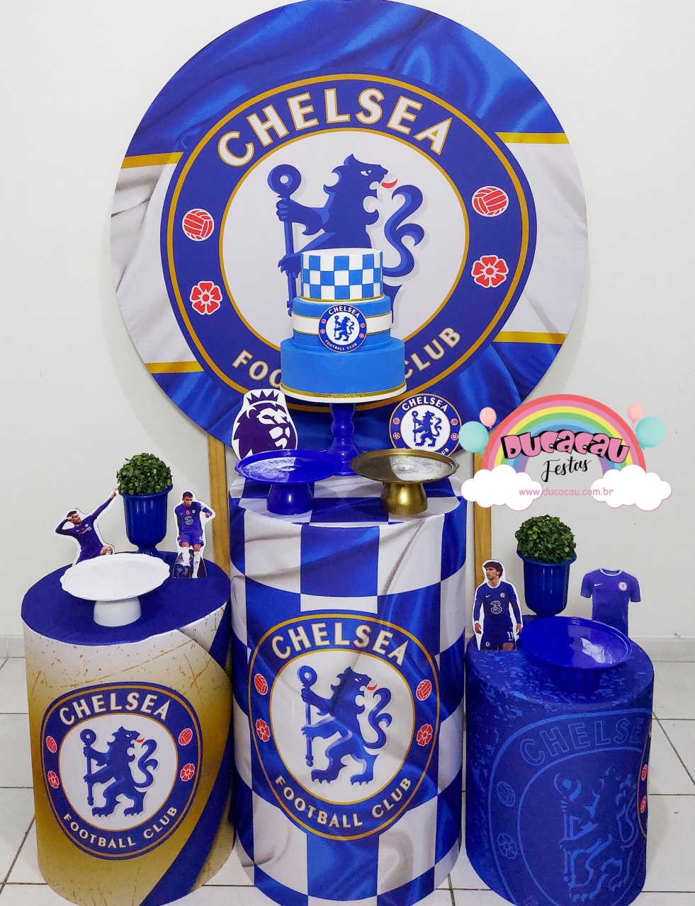 Kit Pegue E Monte Chelsea - Ducacau Festas