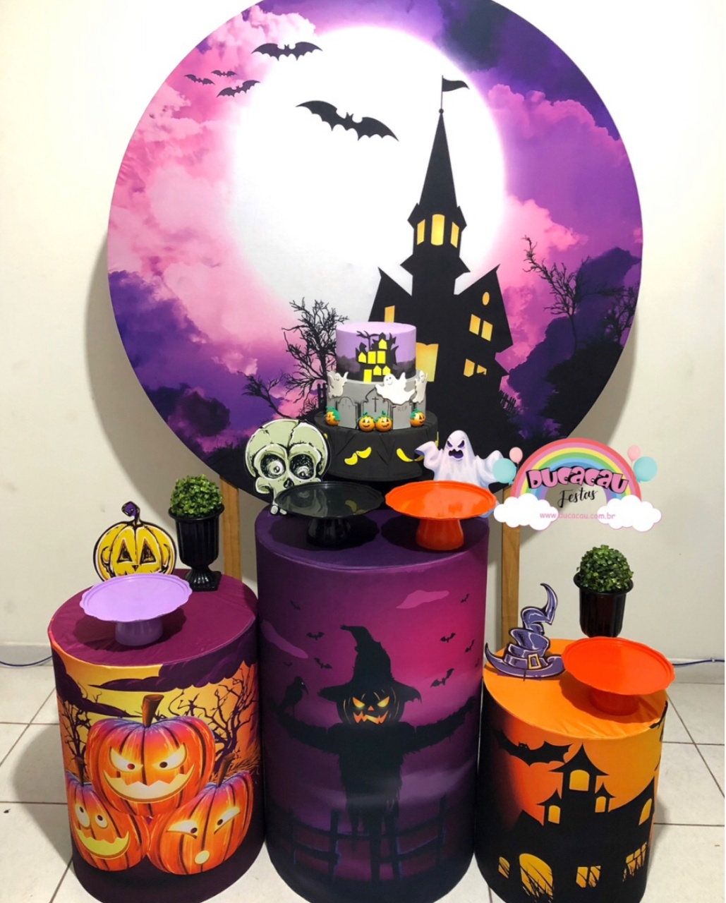 Kit Pegue E Monte Halloween 1 - Ducacau Festas