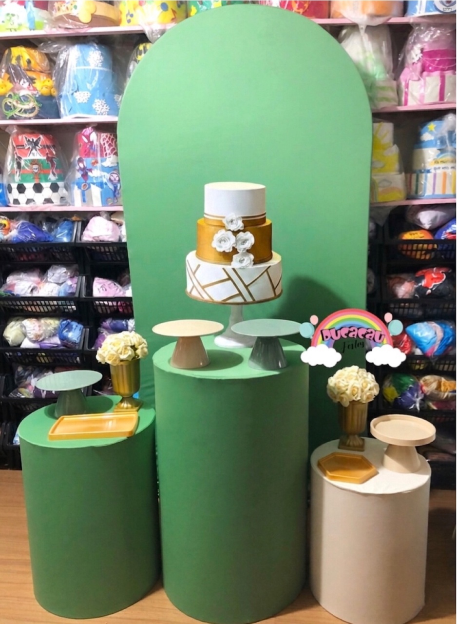 Kit Pegue E Monte Verde E Dourado - Ducacau Festas