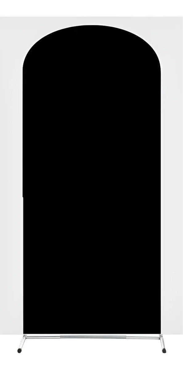 Painel Romano Liso Preto - Ducacau Festas