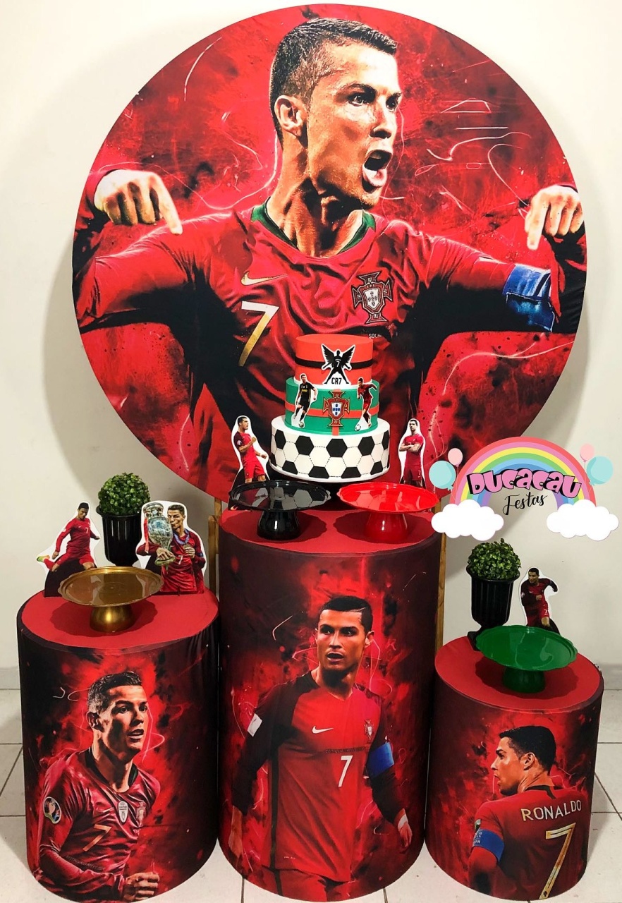 Kit Pegue E Monte Cr7 - Ducacau Festas