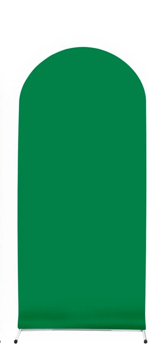 Painel Romano Liso Verde Bandeira - Ducacau Festas