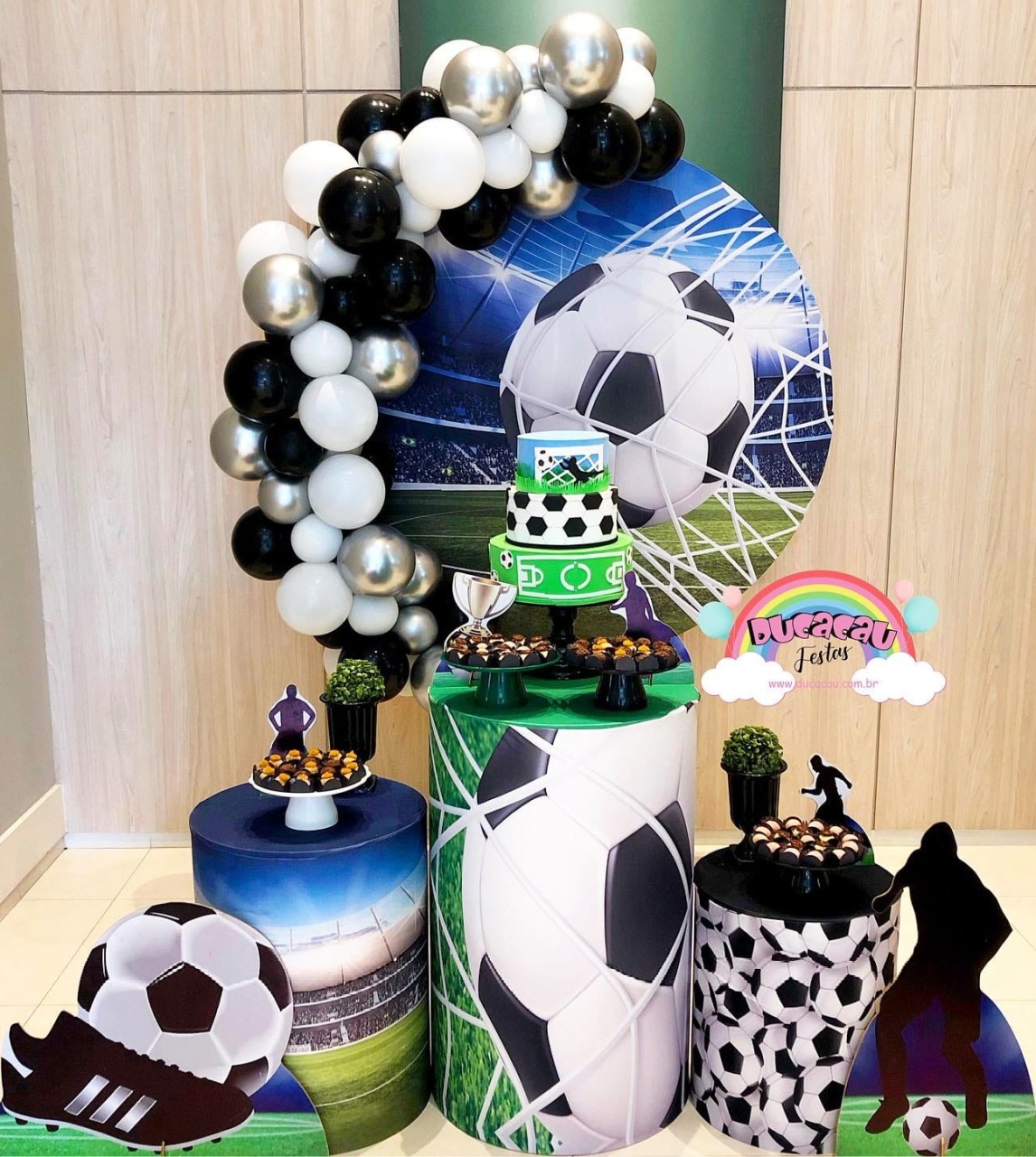 Kit Pegue E Monte Futebol - Ducacau Festas