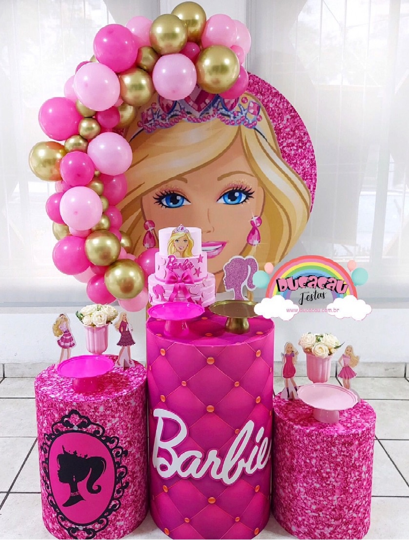 Kit Pegue E Monte Barbie - Ducacau Festas