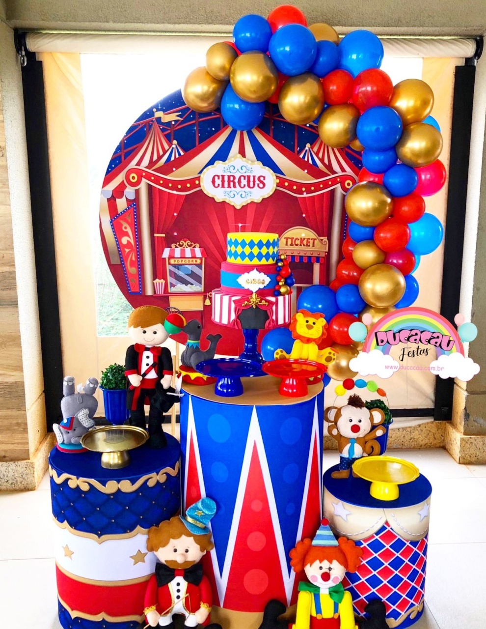 Kit Pegue E Monte Circo - Ducacau Festas
