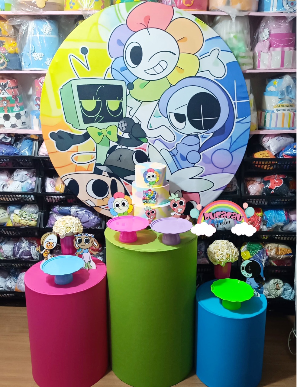 Kit Pegue E Monte Dandy’s World - Ducacau Festas