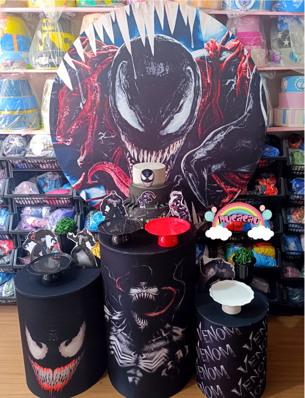 Kit Pegue E Monte Venom - Ducacau Festas