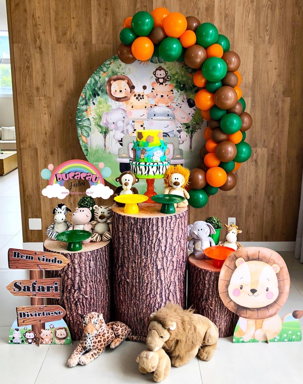 Kit Pegue E Monte Safari 2 - Ducacau Festas