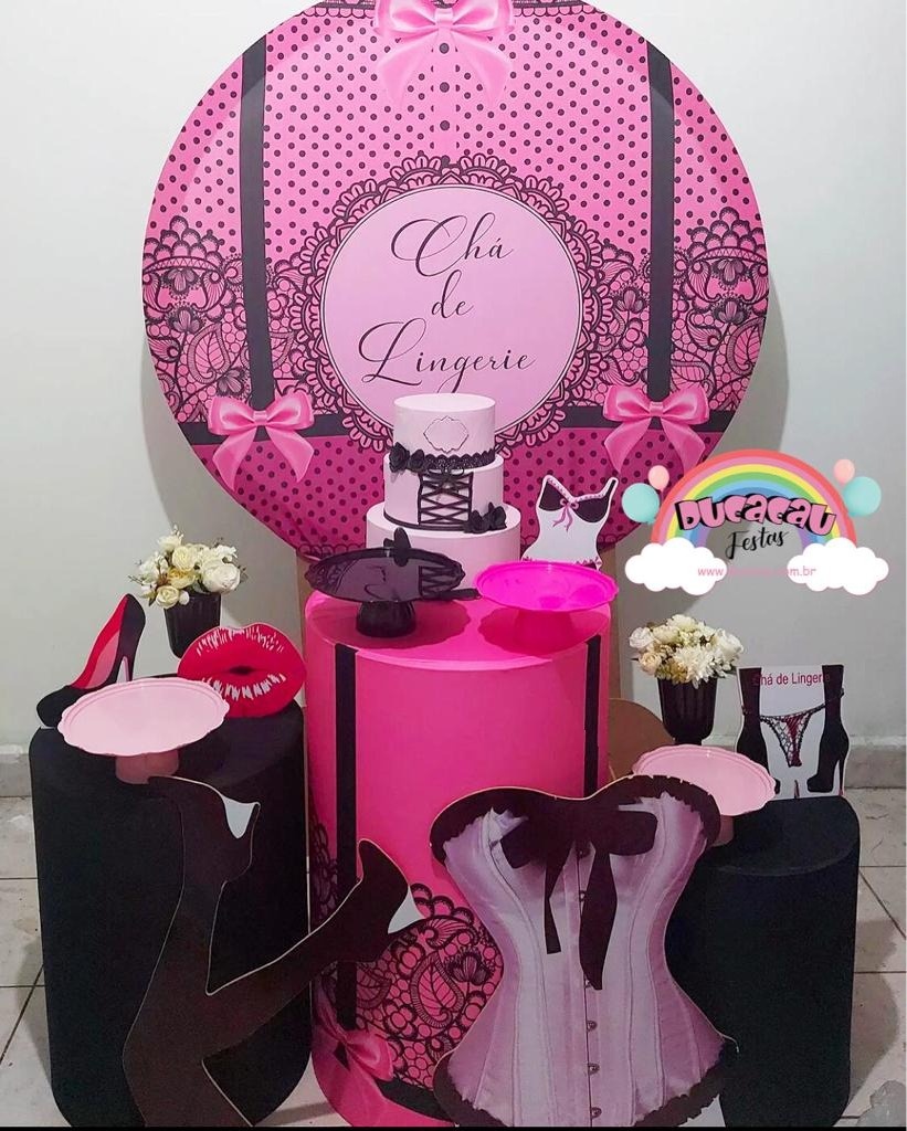 Kit Pegue E Monte Chá de Lingerie - Ducacau Festas