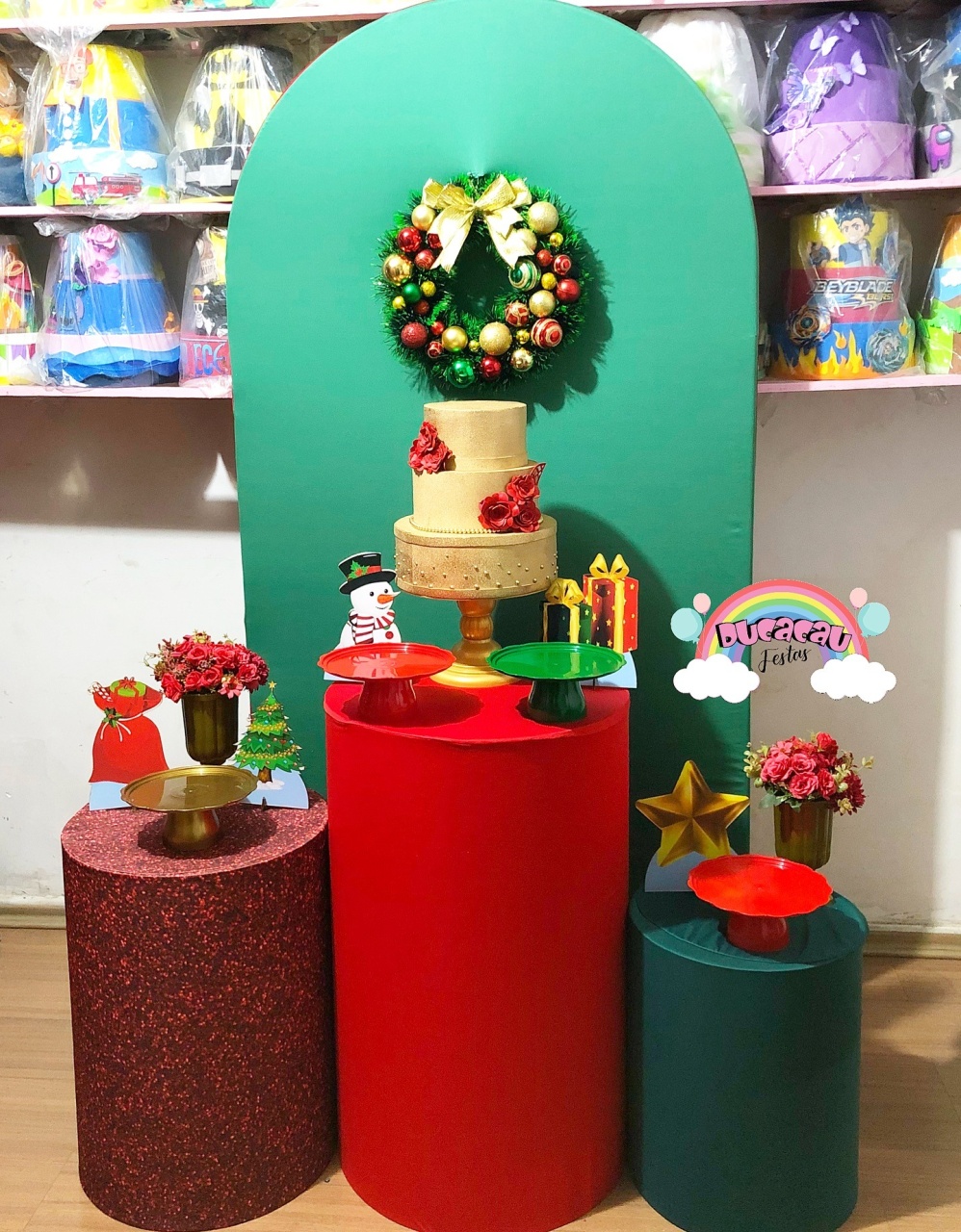 Kit Pegue E Monte Natal Ii - Ducacau Festas
