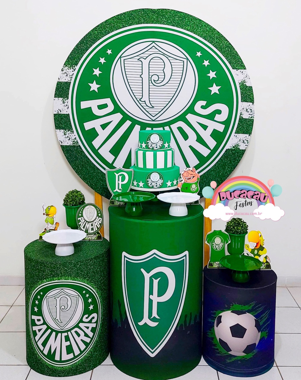 Kit Pegue E Monte Palmeiras - Ducacau Festas
