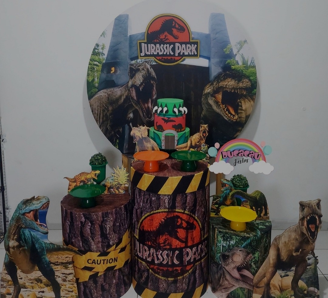 Kit Pegue E Monte Jurassic Park - Ducacau Festas