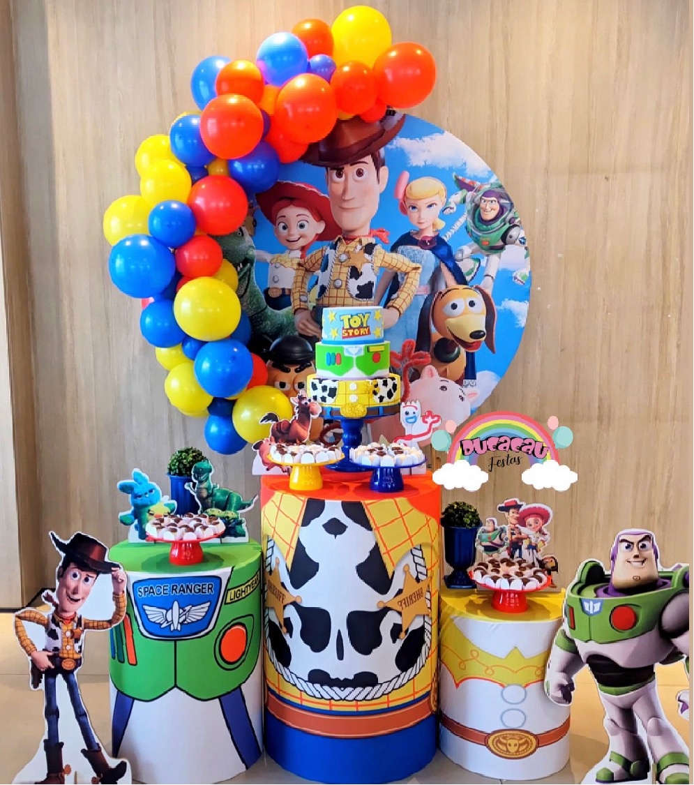 Kit Pegue E Monte Toy Story - Ducacau Festas