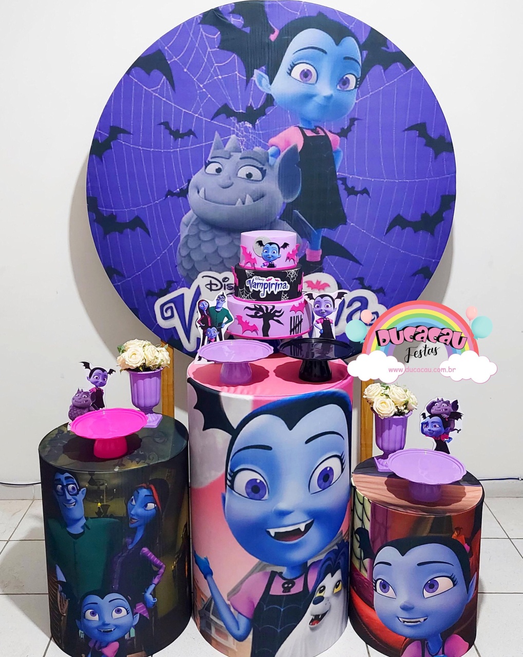 Kit Pegue E Monte Vampirina - Ducacau Festas