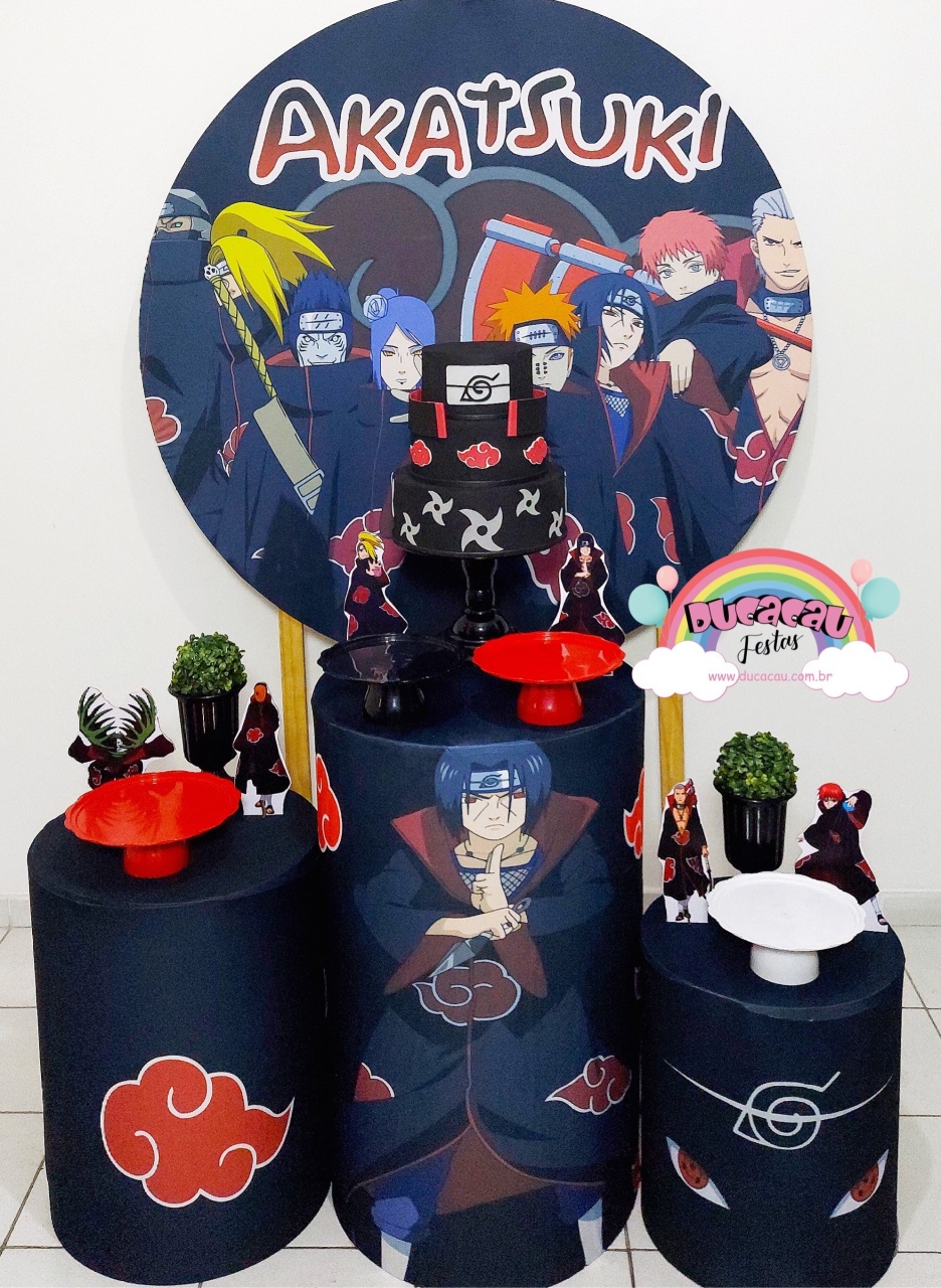 Kit Pegue E Monte Akatsuki - Ducacau Festas
