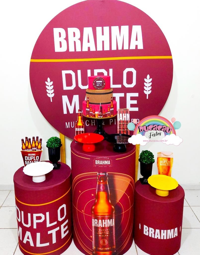 Kit Pegue E Monte Brahma Duplo Malte - Ducacau Festas