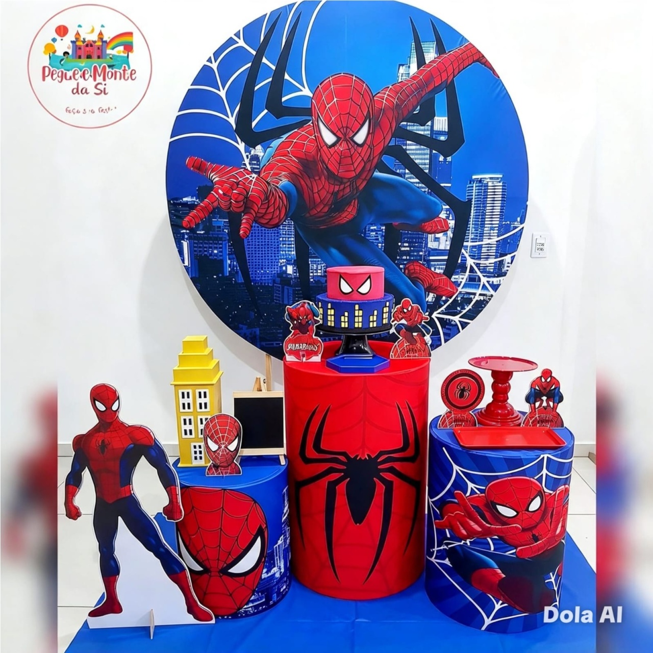 Homem Aranha 2 (Bronze) - Pegue e Monte Da Si 