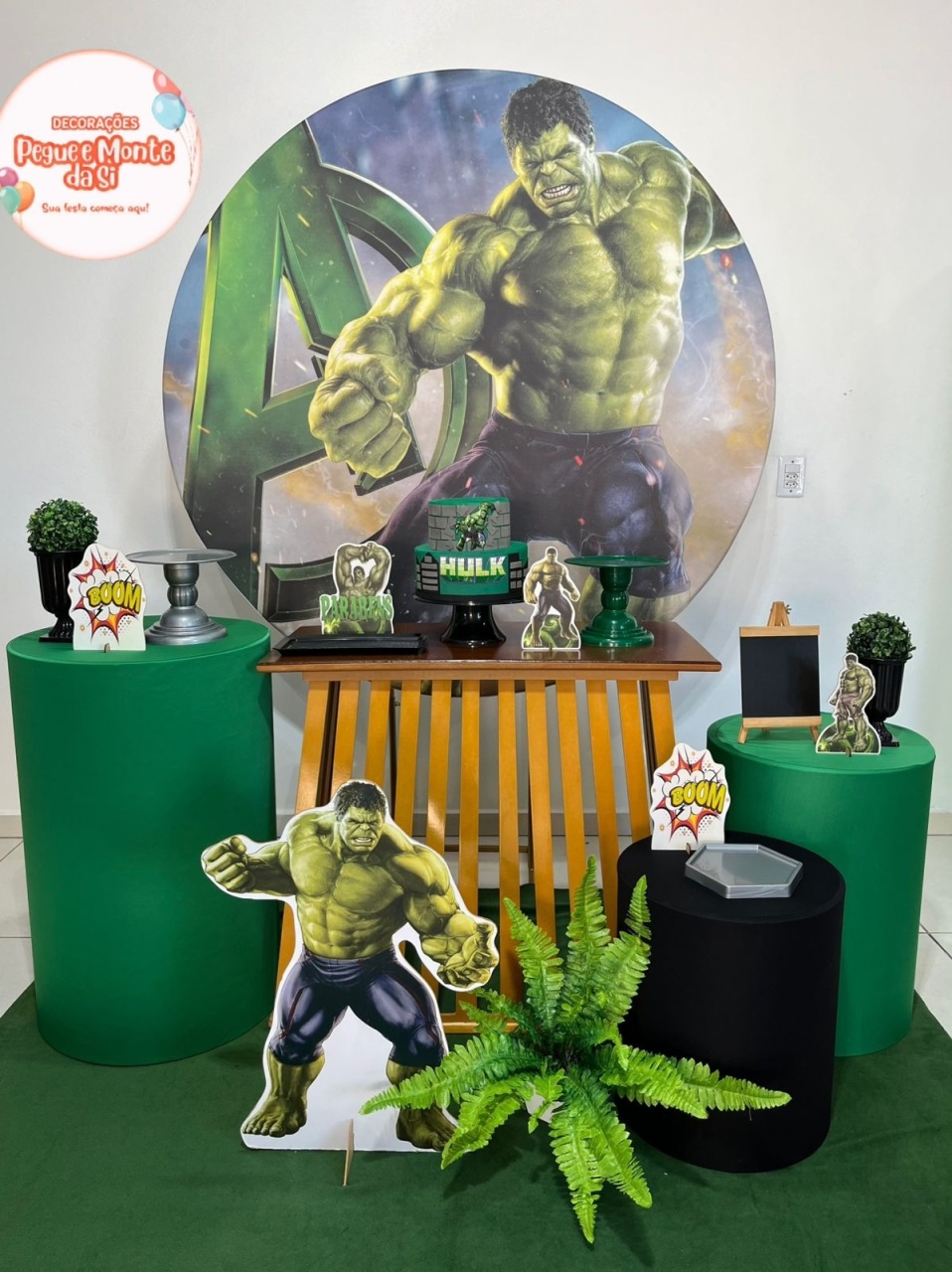 Hulk  Bronze  - Pegue e Monte Da Si 