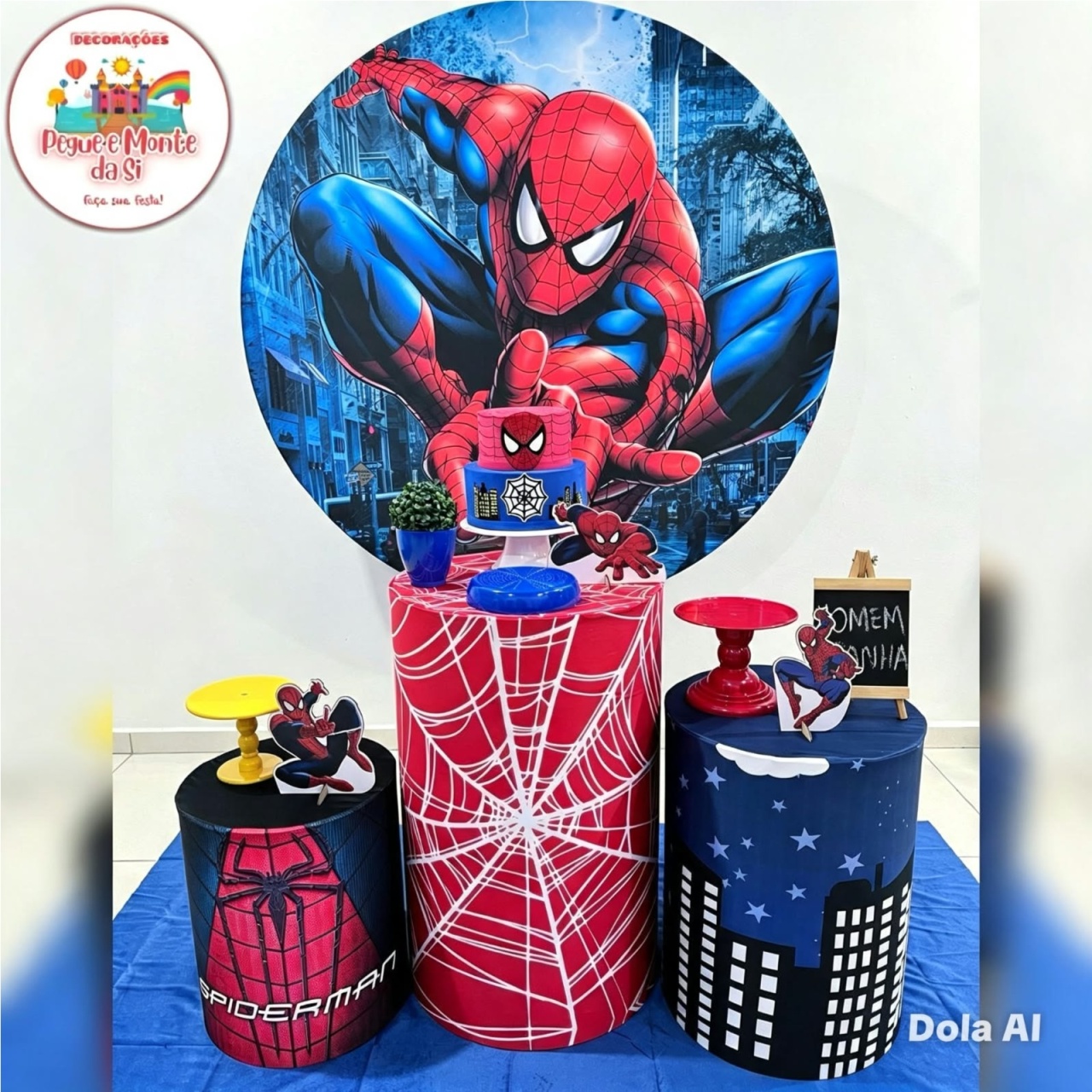 Homem Aranha 3 (Bronze) - Pegue e Monte Da Si 