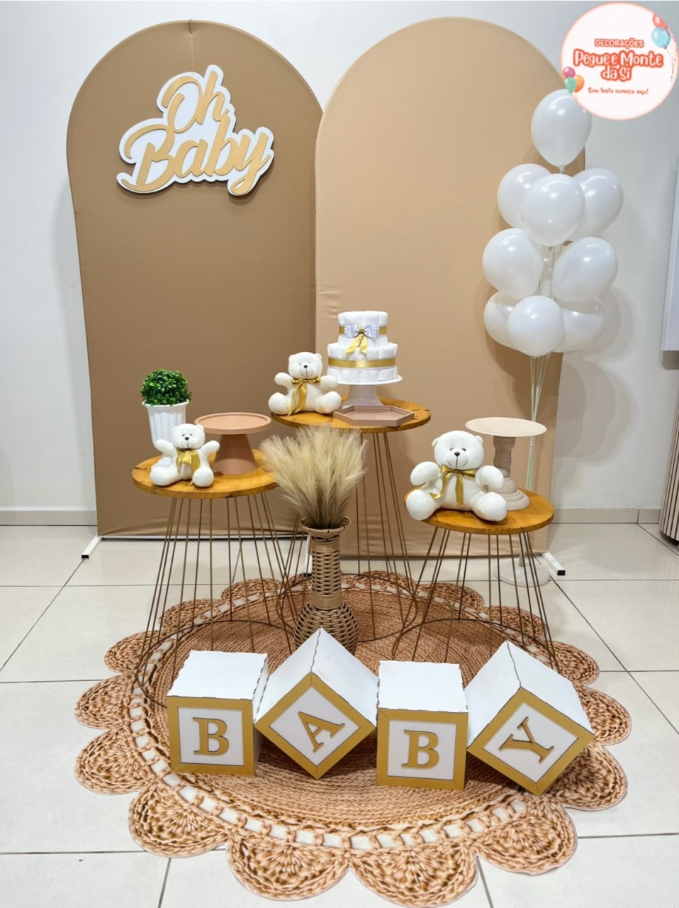 Oh Baby Neutro 1 (Ouro) - Pegue e Monte Da Si 