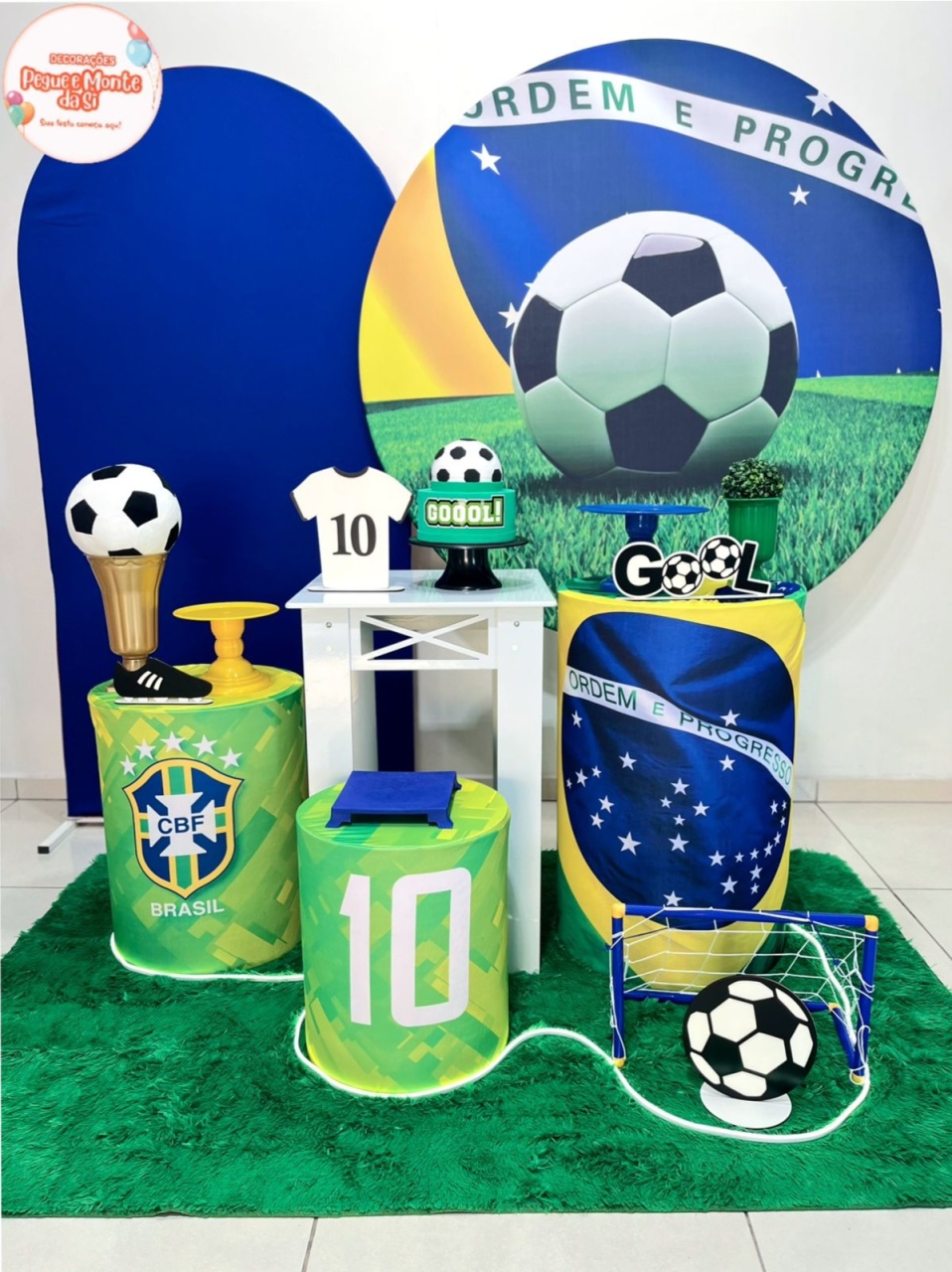 Brazil Futebol( Ouro) - Pegue e Monte Da Si 