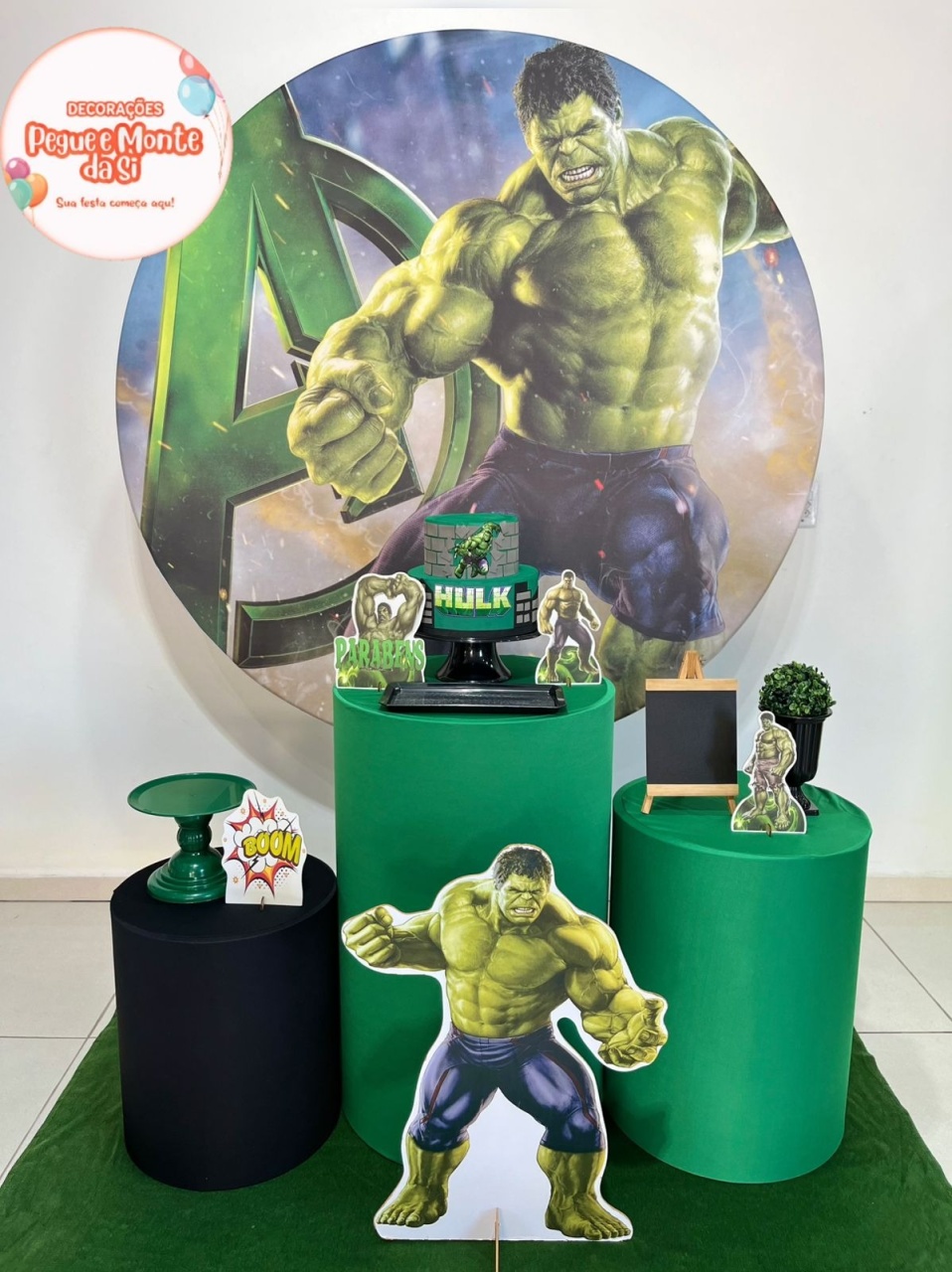 Hulk Prata - Pegue e Monte Da Si 