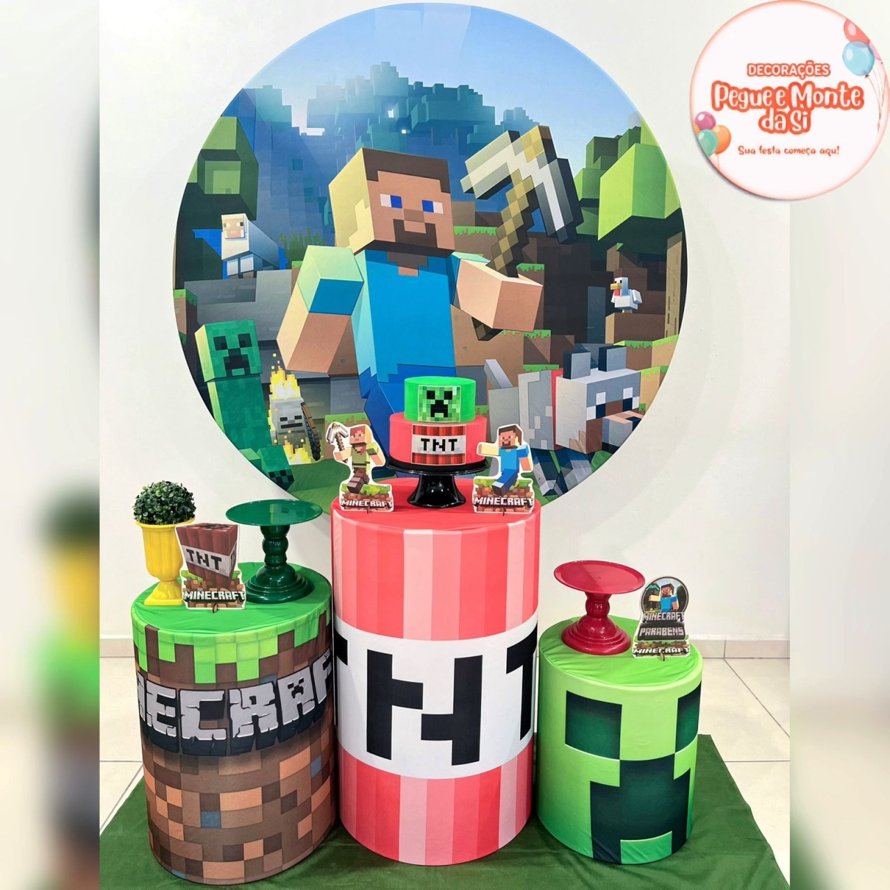 Minecraft Prata  - Pegue e Monte Da Si 