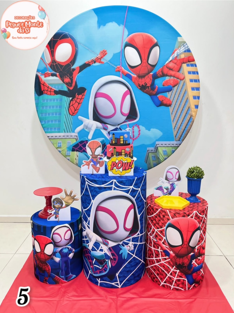 Homem Aranha 5 (Bronze) - Pegue e Monte Da Si 